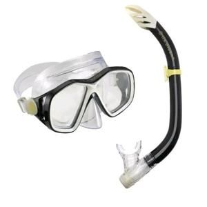 U.S. Divers Playa Adult Snorkeling Combo with Mask and Snorkel Included Black